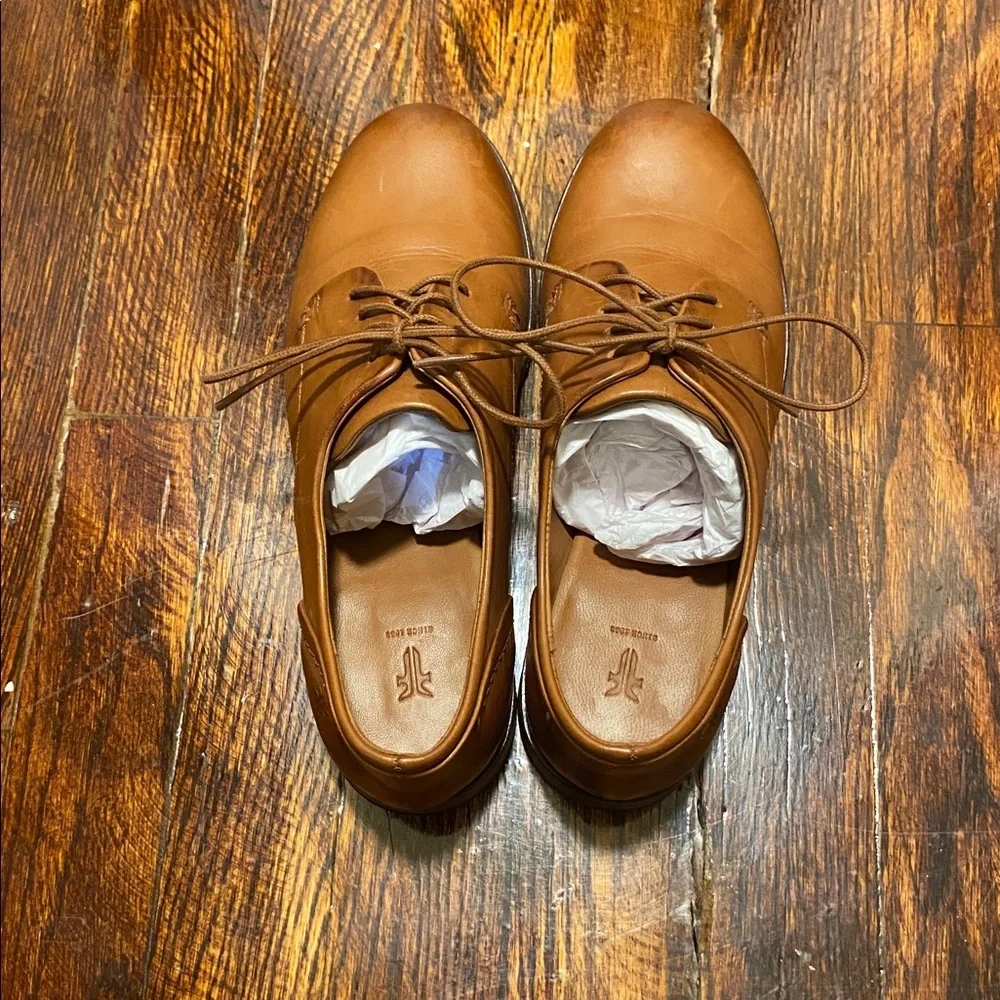Fyre Elyssa Oxford Shoes Women Size 7 Brown